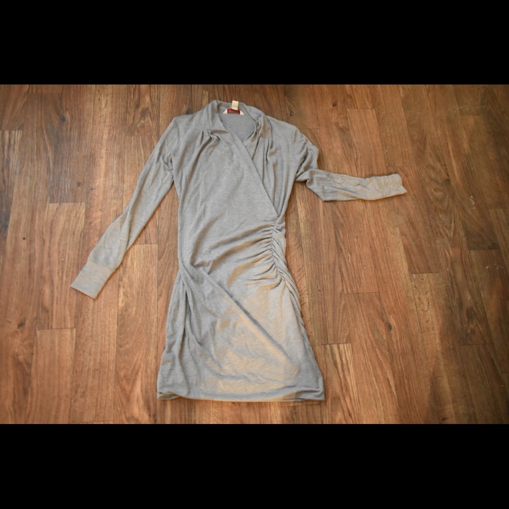 Banana Republic Gray Sweater Dress